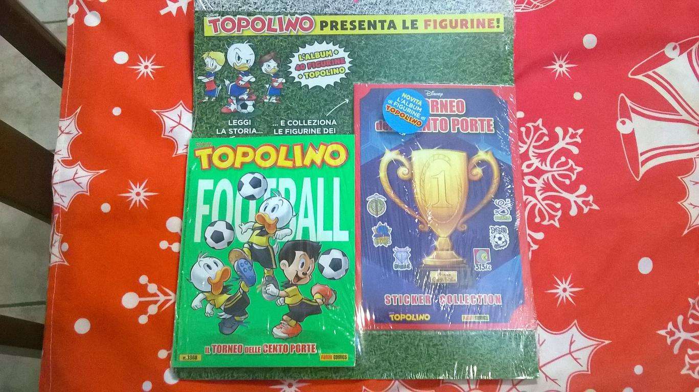 Album Blister calcio Torneo delle Cento Porte Topolino 2020 